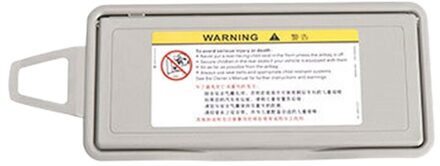 Auto Zonneklep Schild Shade Board Spiegel Cover Vervanging Voor Mercedes Benz S Klasse W221 2006 grijs rechtsaf