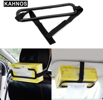 Auto Zonneklep Tissue Box Houder Accessoires Draagbare Auto Servet Papier Opknoping Rugleuning Beugel Clip Mode Opslag