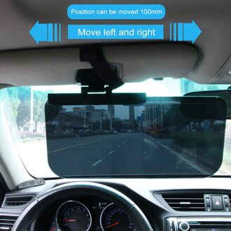 Auto Zonneklep Universele Standaard Auto Voorstoel Zon Blok Anti-Glare Spiegel Bestuurder Elimineren Oog Vermoeidheid Anti-glare Goggles