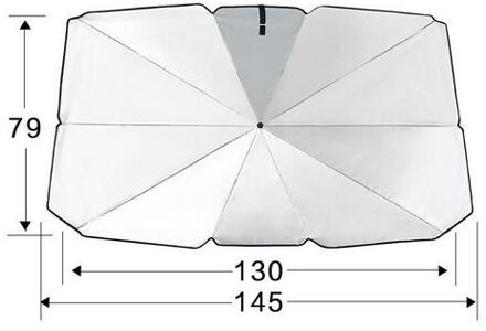 Auto Zonnescherm Intrekbare Zonnebrandcrème Isolatie Voorruit Grote Parasol Anti Uv Voorruit Covers Auto Accessoires 01