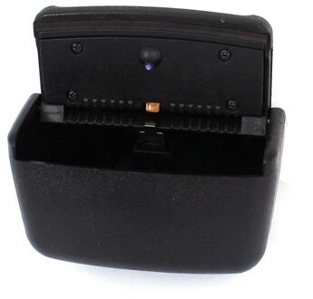 Auto Zwart Plastic Rechthoekige Blauwe Led Asbak Houder