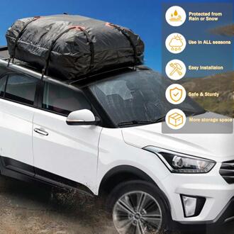 Autodak Bag Heavy Duty Dak Tas Met Anti-Slip Mat, waterdicht Uitstekende Rooftop Cargo Box Voor Alle Voertuig Met/Zonder