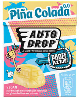 Autodrop Autodrop - Proefritje Pina Colada 250 Gram 6 Stuks
