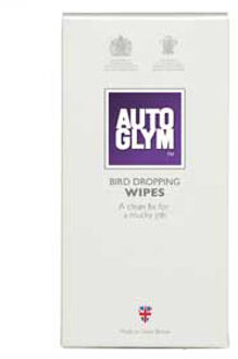 Autoglym vogelpoepdoekjes 10 stuks Wit