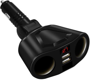 Autolader Dual USB Lage Power Intelligente Chip Draaibare Aanpassing voor Auto Data Recorder Auto Koelkast