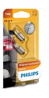 autolampen Vision T4W 12 Volt 4 Watt 2 stuks