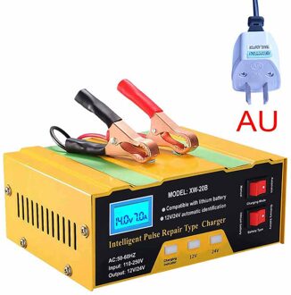 Autoleader Car Battery Charger 12 V/24 V Motorfiets Batterij Zuiver Koper Smart Reparatie Lader Voor Volledige Automatische Opladen