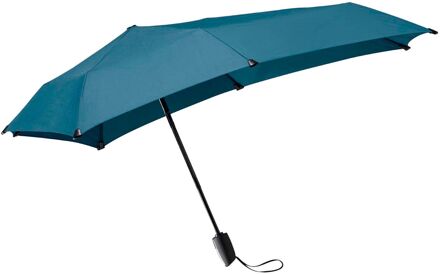 automatic foldable stormparaplu lyons blue Blauw