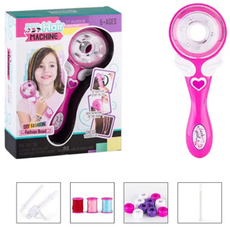 Automatic Hair Braiding Tool Electric Hair Braider Girls DIY Play House Toy Fashionable Hair Styling Maker Kit Girl Gift