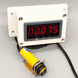 Automatic Induction Infrared Counter Industrial Conveyor Belt Line Intelligent Electronic Digital Display Counter