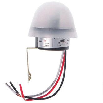 Automatic On Off Photocell street Light Lamp Switch AC 220V 110V 12V 50Hz 10A Photo Control Photoswitch Sensor Switch Rainproof