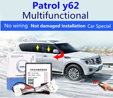 Automatic window closer for Nissan Patrol y62 2012-2019 automatic closing window lifter lock lock mirror folding