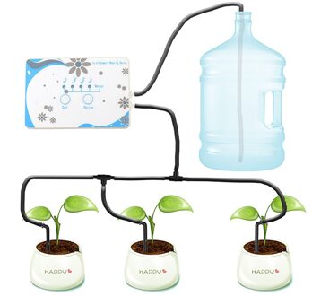 Automatisch Sproeisysteem Apparaat Laag Stroomverbruik Intelligent Timing Systeem Tuin Irrigatie Plant Bloem Self-Watering Waterer