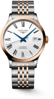 Automatisch Witte Wijzerplaat Stalen Horloge Longines , White , Dames - ONE Size
