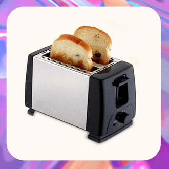 Automatische Broodrooster Broodrooster Huishoudelijke Sandwich Maker Toast Multifunctionele Ontbijt Machine EU