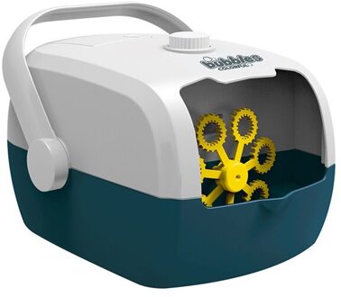 Automatische Bubble Machine Draagbare Bubble Machine Voor Kids Rechar Geable Draagbare Party Speelgoed Elektrische Bubble Making Machine Blauw