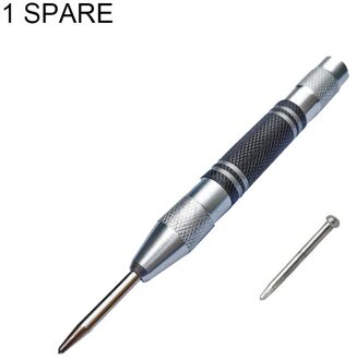 Automatische Center Pin Lente Geladen Mark Center Punch Tool Hout Inspringen Mark Houtbewerking Tool Bit 2Pcs Punch Naald Upgrade