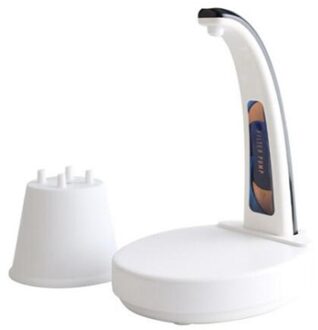 Automatische Contact Schakelaar Opladen Automatische Drinkwater Pomp Draagbare Elektrische Water Dispenser Fles Water Schakelaar wit zwart