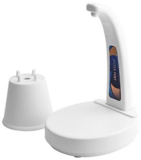 Automatische Contact Schakelaar Opladen Automatische Drinkwater Pomp Draagbare Elektrische Water Dispenser Fles Water Schakelaar wit