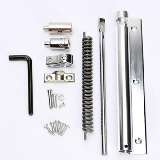 Automatische Deurdranger Verstelbare Ruimte Aluminium Opbouw Thuis Deur Hardware Fittingen Deur Lente Verstelbare Lock