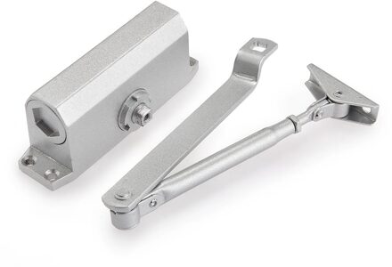 Automatische Deursluiters Beveiligingssysteem 25-35Kg Aluminium Verstelbare Sluiting/Vergrendeling Snelheid