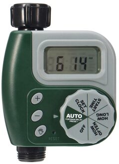 Automatische Digitale Tuin Water Timer Home Tuin Watering Irrigationsystem Voor Tuin Irrigatie Controller groen