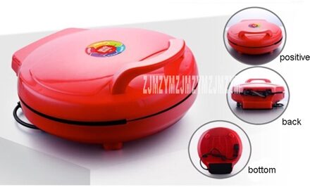 Automatische drijvende 32cm elektrische bakpan 180 graden grill machine huishouden dubbelzijdig verwarming pannenkoek 220 V/ 1200W