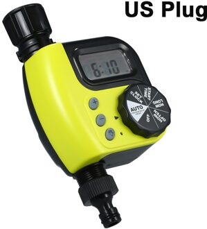 Automatische Elektronische Water Timer Tuin Watering Timer Home Programmeerbare Slang Kraan Watering Timer Autoplay Monddouche geel US