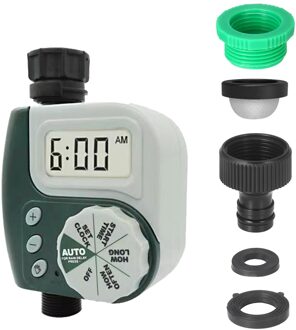 Automatische Elektronische Water Timer Tuin Watering Timer Home Programmeerbare Slang Kraan Watering Timer Autoplay Monddouche groen EU