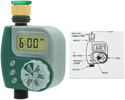 Automatische Elektronische Water Timer Tuin Watering Timer Home Programmeerbare Slang Kraan Watering Timer Autoplay Monddouche Type4 EU