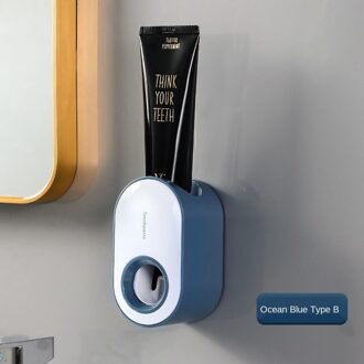 Automatische Extrusie Set Muur Spiegel Punch-Gratis Tandenborstel Rack Lui Knijpen Machine 2