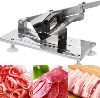 Automatische Feed Vlees Lam Slicer Thuis Vlees Machine Commerciële Vet Vee Schapenvlees Roll Vleesmolen Schaven Machine