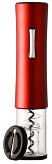 Automatische Flesopener Voor Rode Wijn Elektrische Rode Wijn Openers Jar Opener Keuken Accessoires Gadgets Flesopener rood