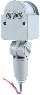 Automatische Infrarood Pir Motion Sensor Switch Professionele Motion Sensor Light Switch Outdoor Ac 220V Met Led Licht