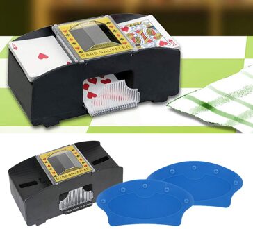Automatische Kaartenschudmachine Met Kaarthouders Party Classic Poker Schuifelen