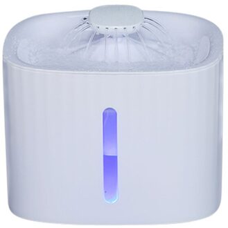 Automatische Kat Fontein Met Filter Led Licht Elektrische 3L Mute Hond Water Feeder Usb Drinker Kom Huisdier Drinken dispenser met led