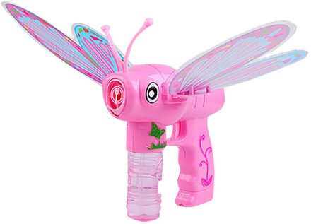 Automatische Kinderen Bubble Machine Vlinder Vleugel Bubble Blazen Speelgoed (50Ml * 2) licht Outdoor Kinderen Meisjes Speelgoed Snelle Levering