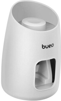 Automatische Licht Ultraviolet Tandenborstel Sterilisator Tandenborstelhouder Tandpasta Squeezers Dispenser Thuis Badkamer Accessoires Set 01 wit