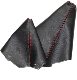 Automatische LR006172 LR002758 Auto Pookknop Parking Handrem Gaiter Boot Cover Lhd Voor Land Rover Freelander 2 rood lijn