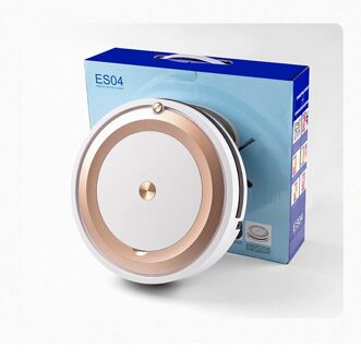 Automatische Mini Drie-In-een Vegen Robot Draadloze App Lui Huishouden Vegen, Dweilen En Zuig Veegmachine Es04 (goud)