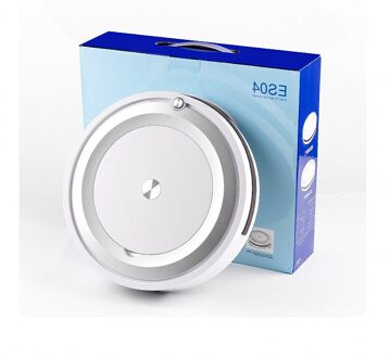 Automatische Mini Drie-In-een Vegen Robot Draadloze App Lui Huishouden Vegen, Dweilen En Zuig Veegmachine Es04 (zilver)