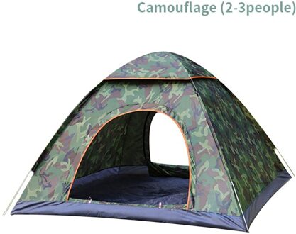 Automatische Outdoor Familie Camping Tent Meerdere Modellen Open Camp Tenten Ultralight Instant Schaduw Voor 2-3 Persoon Toeristische tenten camouflage