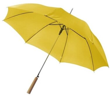 Automatische paraplu 102 cm doorsnede geel