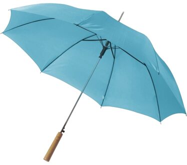 Automatische paraplu 102 cm doorsnede lichtblauw