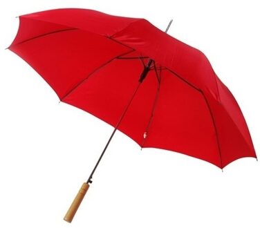 Automatische paraplu 102 cm doorsnede rood