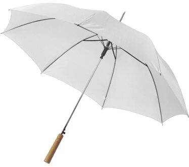 Automatische paraplu 102 cm doorsnede wit