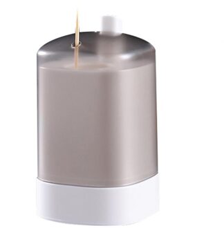Automatische Pers Pop Up Tandenstoker Opslag Houder Dispenser Fles Container Case Home Woonkamer Accessoires wit