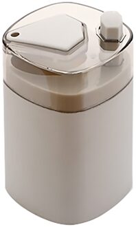 Automatische Pop-Up Tandenstoker Doos Draagbare Pop-Up Tandenstoker Houder Container Voor Restaurant Keuken Tandenstokers Dispenser Grijs