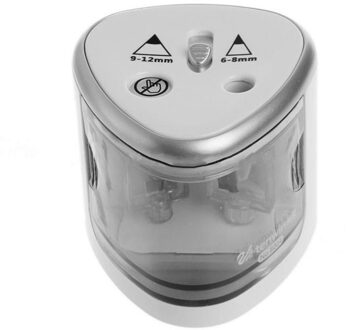 Automatische Puntenslijper Dubbele Gat Elektrische Touch Schakelaar Puntenslijper Home Office Schoolbenodigdheden