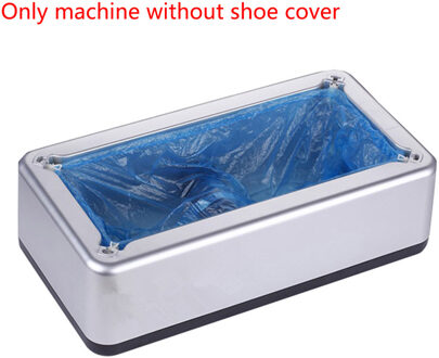 Automatische Schoen Covers Machine Stepping Wegwerp Schoenen Organisatoren Booties Maker Smart Schoen Dispenser Voor Thuis Fabriek zilver